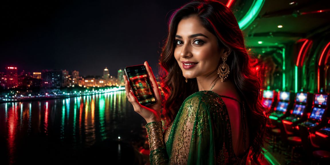 ঢাকায় মোবাইলে লাল-সবুজ থিমে ক্যাসিনো ও বোনাস অফার দেখছেন একজন ব্যবহারকারী