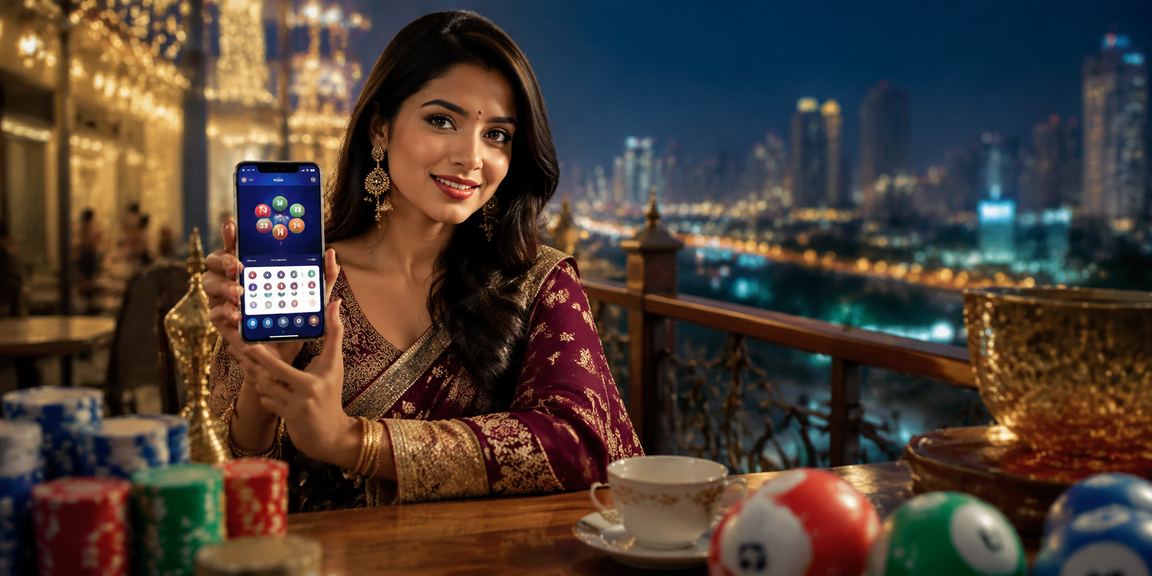 রংপুরে একজন বাংলাদেশি মডেল মোবাইলে লটারি ও গ্রাহক সেবা ব্যবহার করছেন