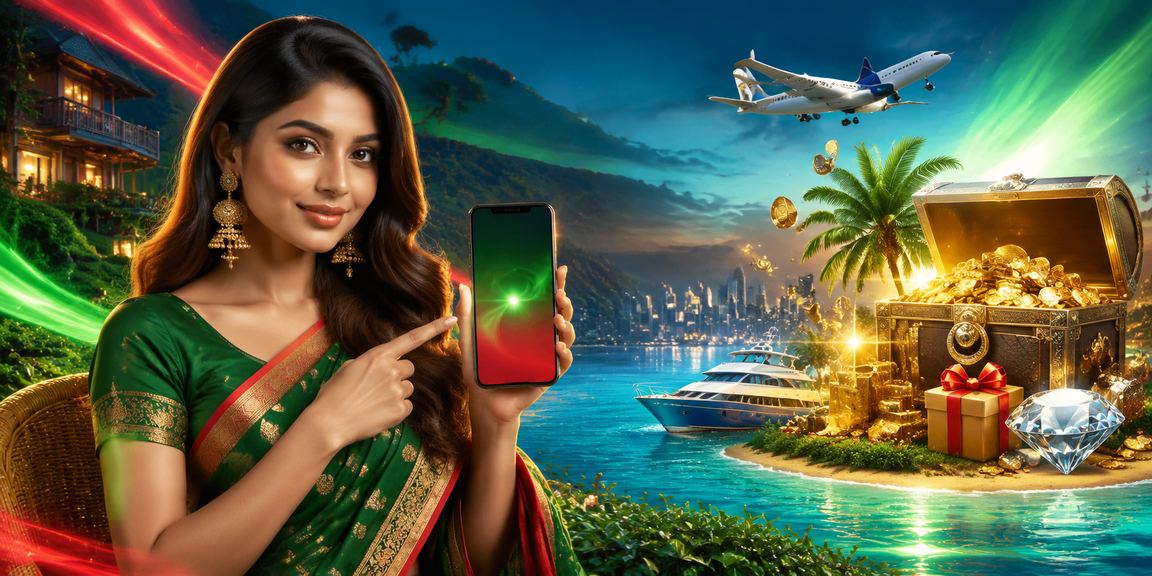 সিলেটে লাল-সবুজ থিমে ডিপোজিট স্ক্রিন দেখছেন একজন ব্যবহারকারী