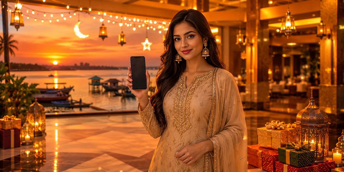 টাঙ্গুয়ার হাওর এলাকায় ঈদ উৎসবে মোবাইলে ক্যাসিনো উপভোগ করছেন একজন ব্যবহারকারী